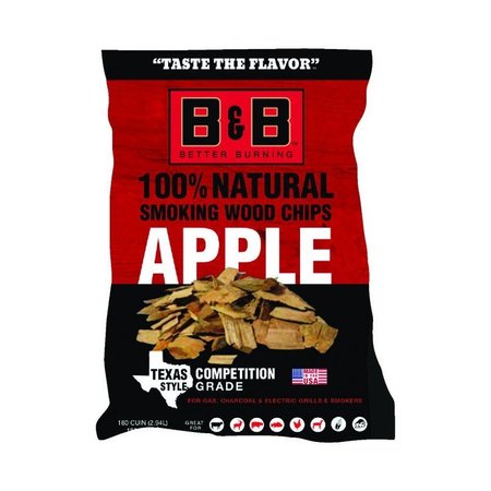 B&B CHARCOAL Wood Chip Apple 180 Cuin 00125